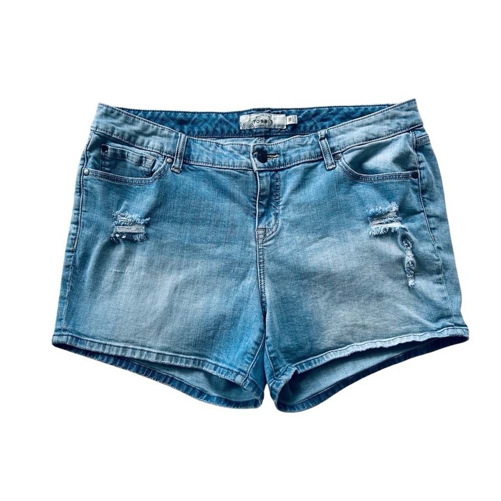Torrid jean shorts
